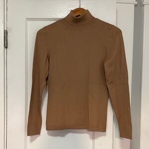 Ann Taylor Tan Turtleneck Sweater